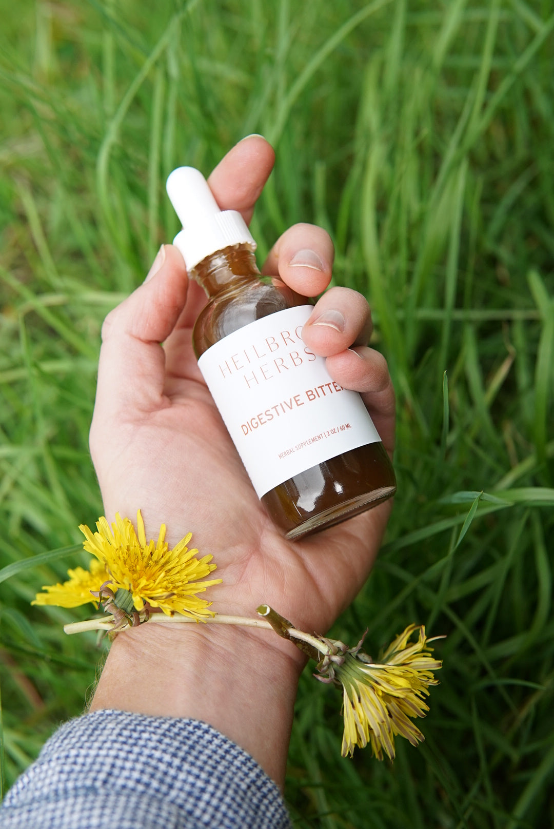 Digestive Bitters with dandelion for digestion and liver support